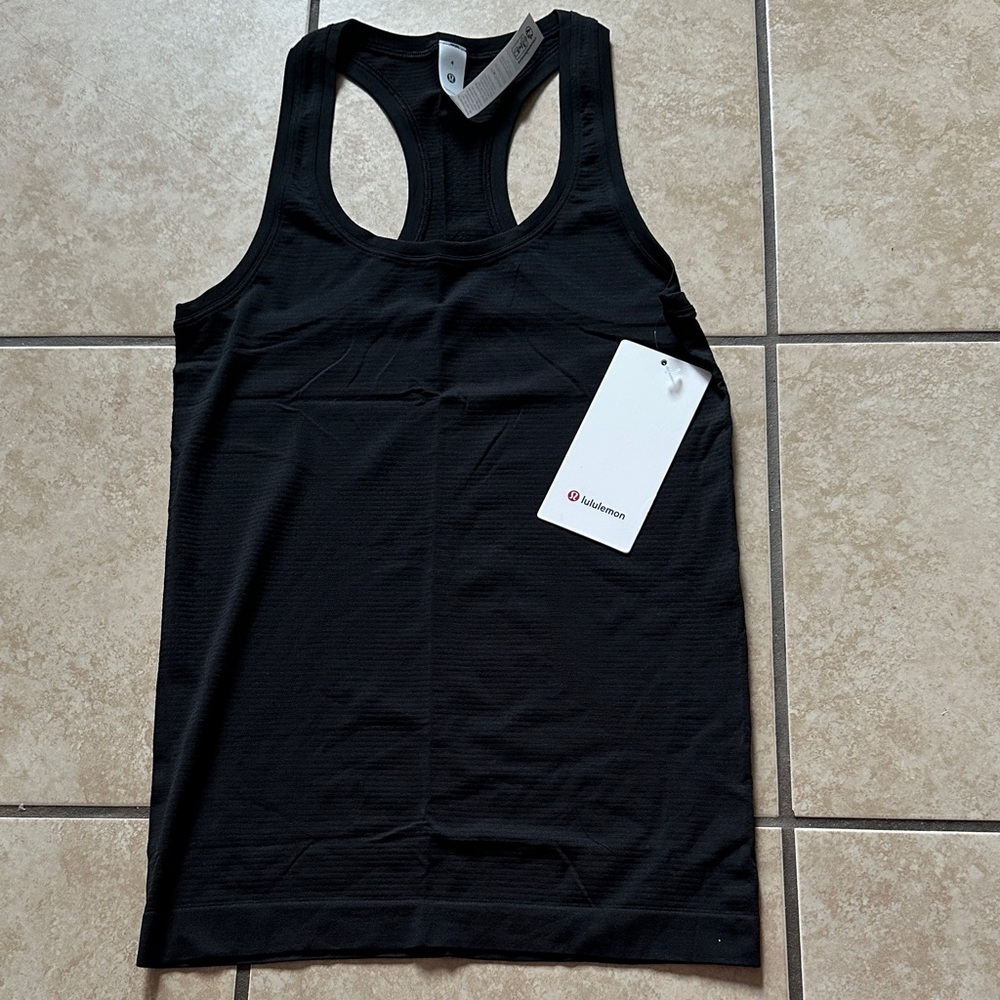 lululemon athletica Black Tank Top
